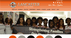 Desktop Screenshot of lhs.lancasterisd.org