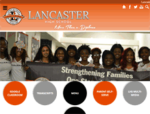 Tablet Screenshot of lhs.lancasterisd.org